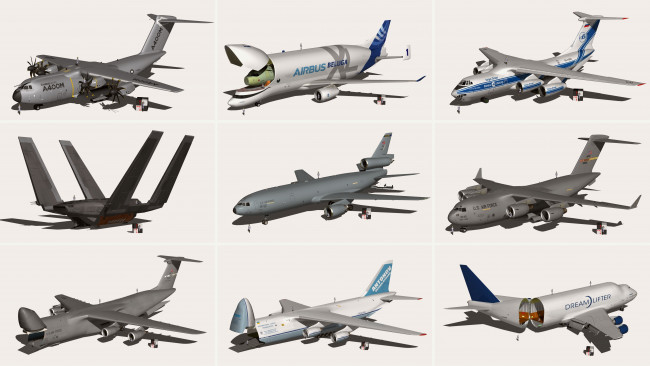 Обои картинки фото авиация, 3д, рисованые, v-graphic, самолеты