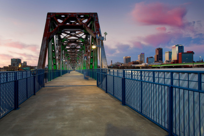Обои картинки фото города, - мосты, арканзас, мост, arkansas, сша, little, rock