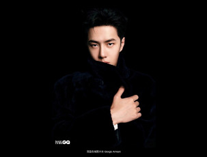Картинка мужчины wang+yi+bo актер лицо пальто