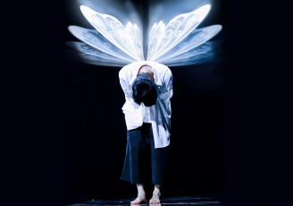 Картинка мужчины wang+yi+bo танец рубашка штаны крылья