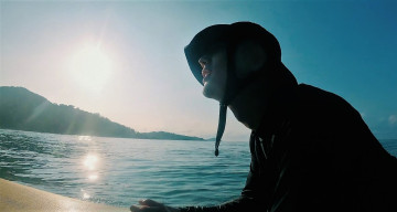 Картинка мужчины xiao+zhan актер серфинг море серф панама