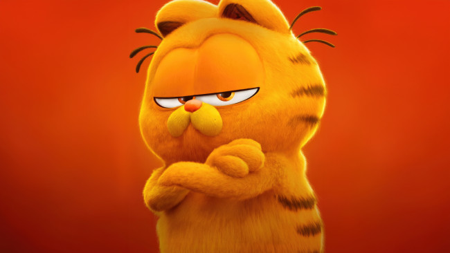 Обои картинки фото the garfield movie ,  2024 , мультфильмы, the garfield movie, сhris, pratt, garfield, мультфильм, семейный, пeрсoнаж, oзвучка, актер, крис, пратт