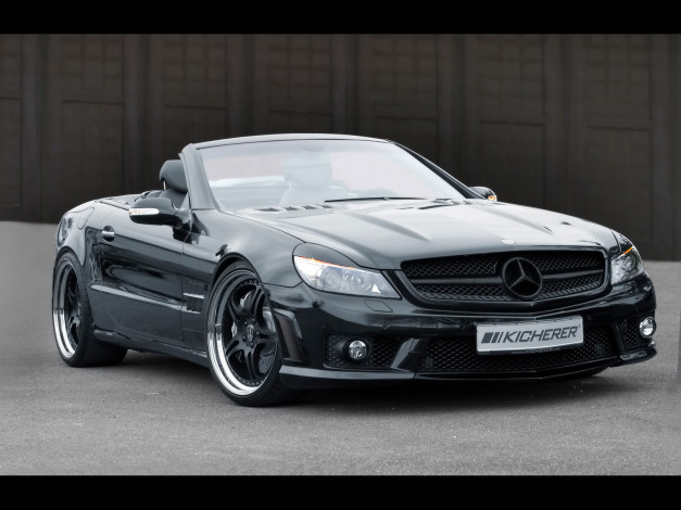 Обои картинки фото 2009, kicherer, mercedes, benz, sl, 63, rs, автомобили