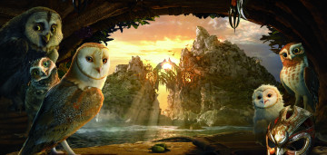 Картинка legend of the guardians owls ga’hoole мультфильмы совэ совёнок легенды ночных стражей
