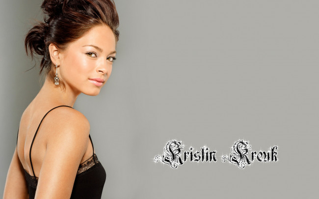 Обои картинки фото Kristin Kreuk, девушки, , , серьги