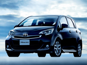 Картинка автомобили toyota nsp120 ractis синий 2014г