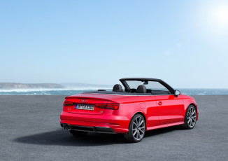 Картинка автомобили audi a3 cabriolet tdi quattro s line 8v 2016г