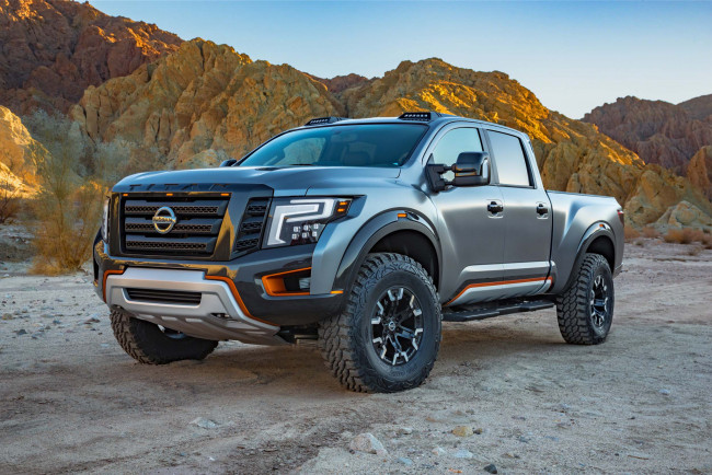 Обои картинки фото nissan titan xd warrior concept 2016, автомобили, nissan, datsun, concept, warrior, xd, джип, 2016, titan, внедорожник