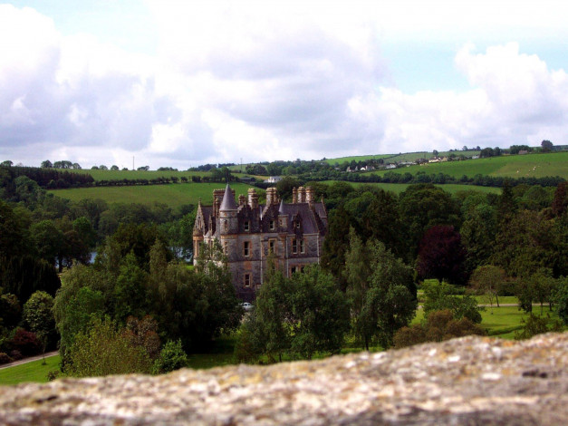 Обои картинки фото blarney castle, города, замки ирландии, blarney, castle