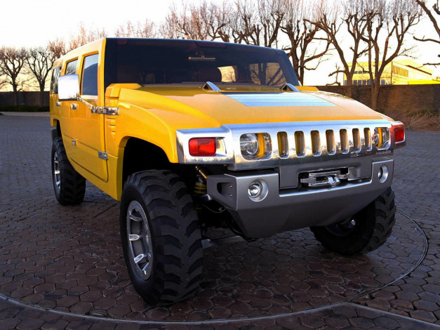 Обои картинки фото hummer, h2, автомобили