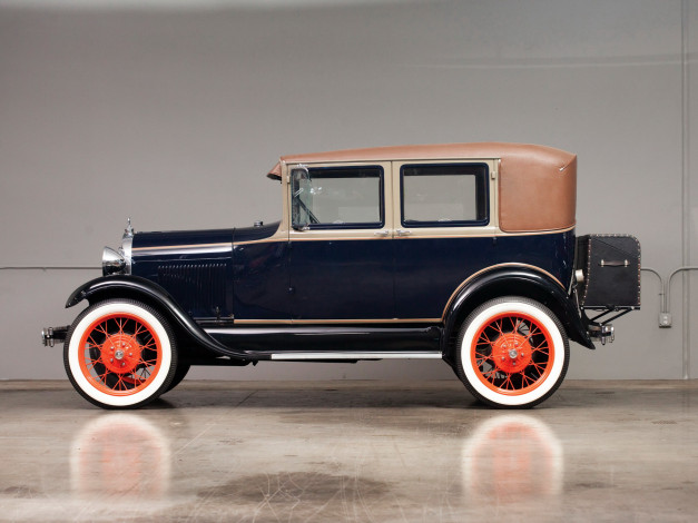 Обои картинки фото автомобили, ford, fordor, model, a, 1928-29г, 60a, sedan