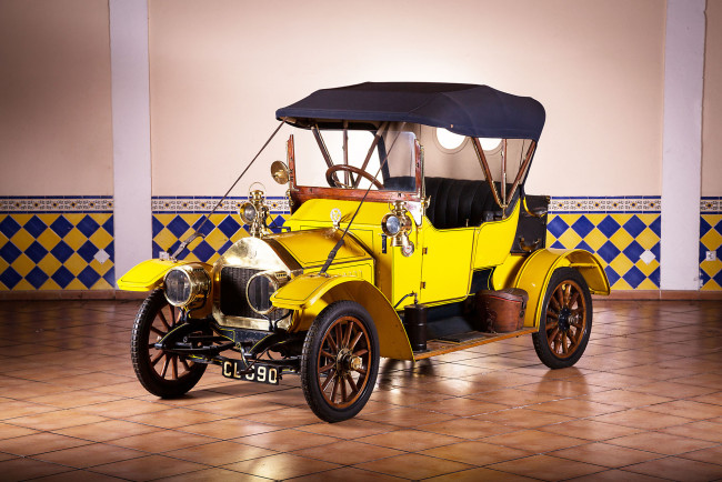 Обои картинки фото 1910 darracq roadster, автомобили, классика, darracq