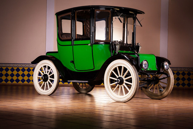 Обои картинки фото 1913 broc electric coupe, автомобили, классика, broc