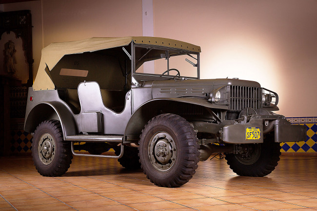 Обои картинки фото 1944 dodge wc-57 command car, автомобили, dodge