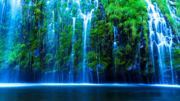 обоя mossbrae falls, northern california, природа, водопады, mossbrae, falls, northern, california