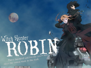 обоя аниме, witch, hunter, robin