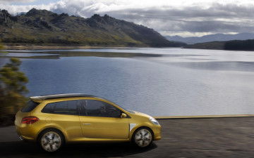 обоя renault, clio, grand, tour, concept, автомобили