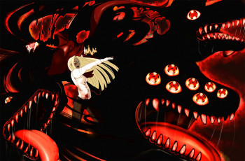 Картинка аниме hellsing вампир alucard integra