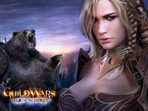 Картинка видео+игры guild+wars +eye+of+the+north guild wars eye of the north медведь игра девушка