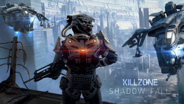 обоя видео игры, killzone,  shadow fall, солдат, боевик, шутер, fall, shadow