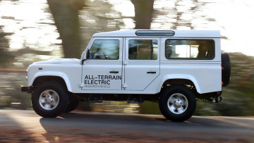 обоя land-rover electric defender concept 2013, автомобили, land-rover, concept, defender, electric, 2013