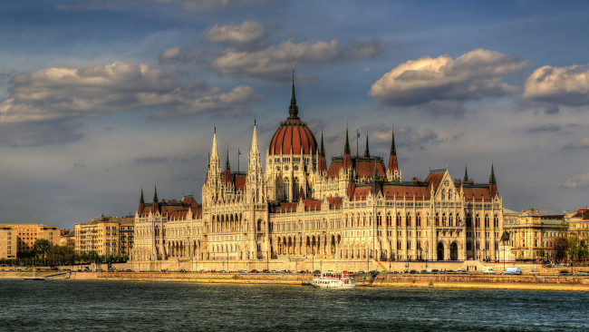 Обои картинки фото hungarian parliament, города, будапешт , венгрия, дворец
