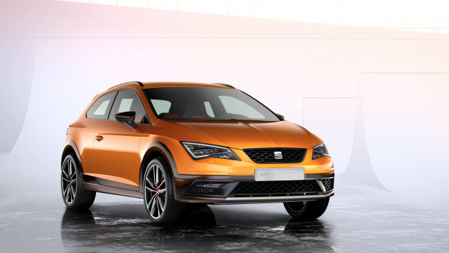 Обои картинки фото seat leon cross sport concept 2015, автомобили, seat, 2015, concept, sport, cross, leon