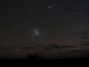 Картинка магеллановы облака космос галактики туманности