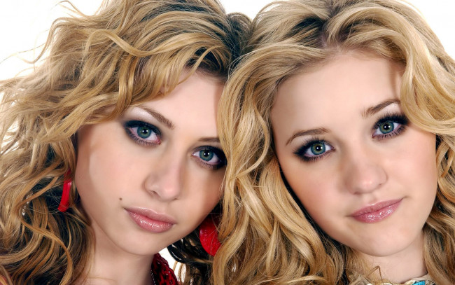 Обои картинки фото Ashley and Mary-Kate Olsen, mary, kate, , , , девушки