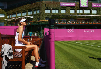 обоя Мария Шарапова, девушки, , , теннисистка, россиянка, 2012, олимпиада