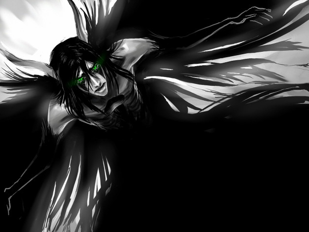 Обои картинки фото аниме, bleach, schiffer, ulquiorra