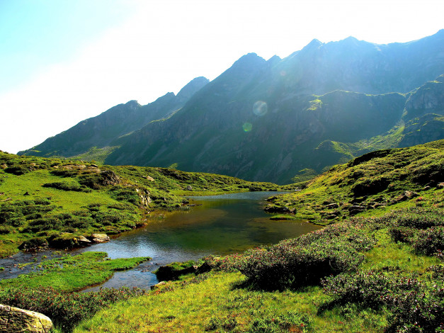 Обои картинки фото австрия, рормос, унтерталь, природа, горы