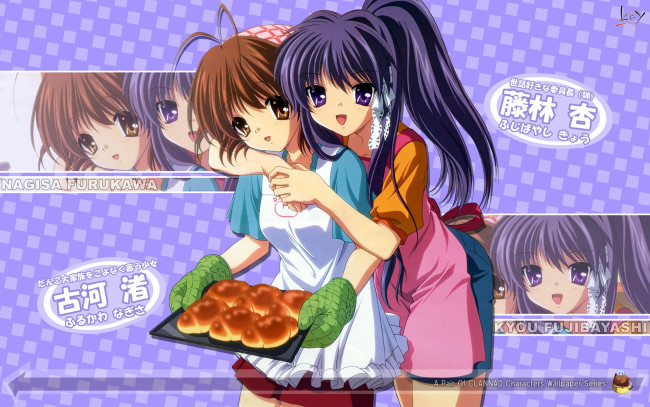 Обои картинки фото clannad, аниме