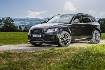 Картинка 2013 abt sq5 based on audi автомобили трава река