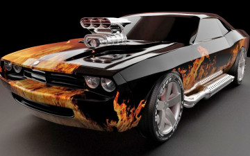 Картинка автомобили 3д flame