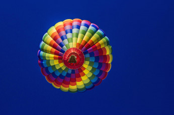 Картинка авиация воздушные+шары полет воздушный шар небо
