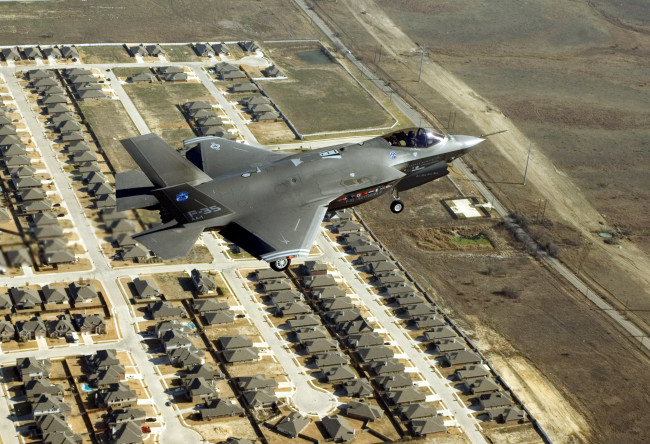 Обои картинки фото авиация, боевые самолёты, f35