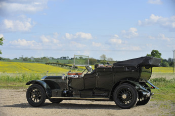 обоя автомобили, rolls-royce, 1912г, style, of, barker, cabriolet, by, fry, in, the, 40-50, ghost, silver