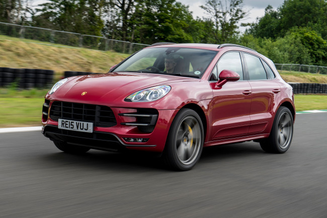 Обои картинки фото автомобили, porsche, macan, turbo, uk-spec, 95b, 2014г