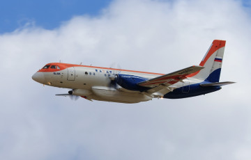 Картинка il-114ll+radar авиация пассажирские+самолёты авиалайнер