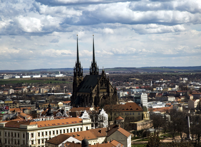 Обои картинки фото брно, Чехия, города, - панорамы