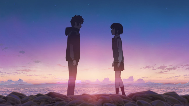 Обои картинки фото аниме, kimi no na wa, kimi, no, na, wa