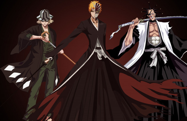 Обои картинки фото аниме, bleach