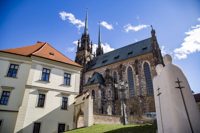 Обои картинки фото брно, Чехия, города, - католические соборы,  костелы,  аббатства