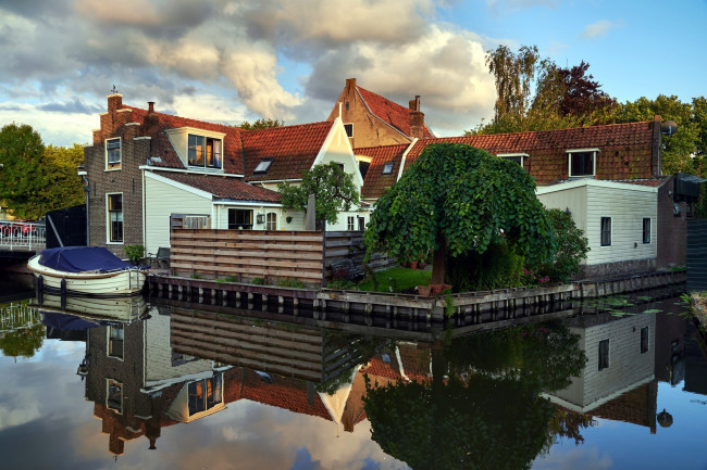 Обои картинки фото голландия, города, - здания,  дома