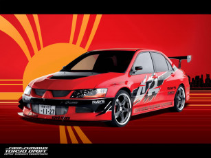 Картинка mitsubishi lancer evolution ix автомобили