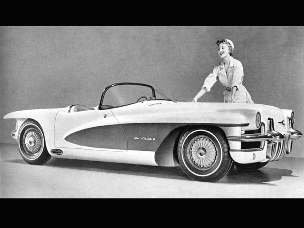 Обои картинки фото cadillac, la, salle, 1955, автомобили