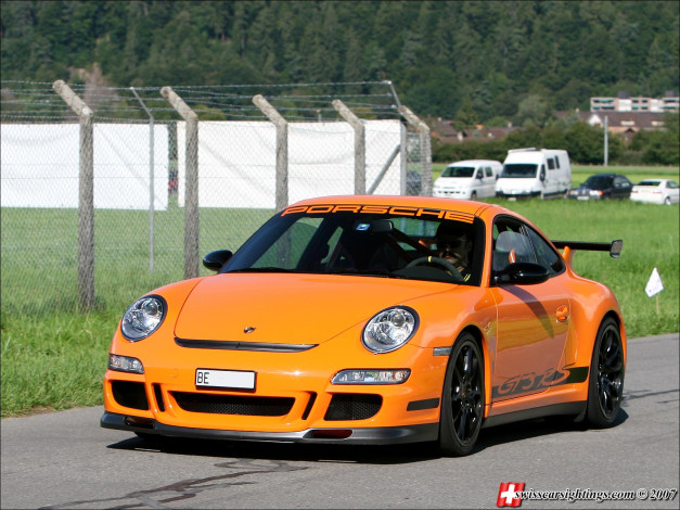 Обои картинки фото porshe, 997, gt3, rs, автомобили, porsche