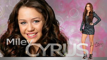 обоя Miley Cyrus, девушки, музыкант