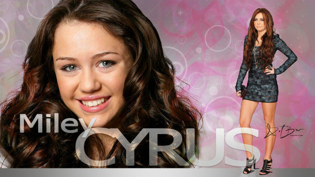 Обои картинки фото Miley Cyrus, девушки, музыкант